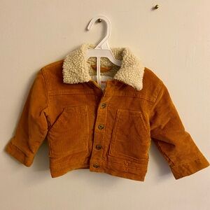 Joe Fresh Kids Corduroy Jacket with Sherpa Collar